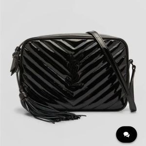 YSL black authentic crossbody